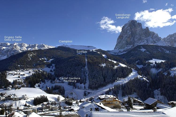 Residence Bellavista Santa Cristina Val Gardena Bagian luar foto